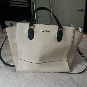 Kate Spade white and blush pink purse